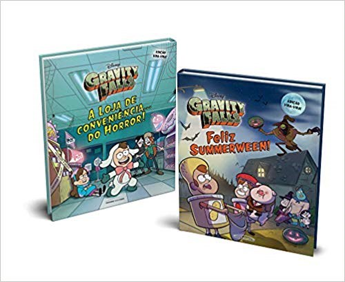 Livro Gravity Falls: Feliz Summerween!/a Loja de Conveniencia- do Horror! (vira-v - Brooke