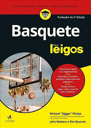 Livro Basquete para Leigos - Bourret/walters