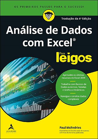 Livro Analise de Dados com Excel para Leigos - Mcfedries