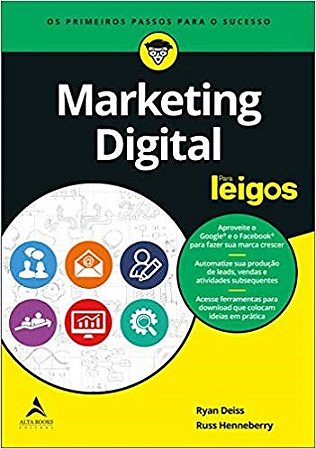 Livro Marketing Digital - para Leigos - Henneberry/deiss
