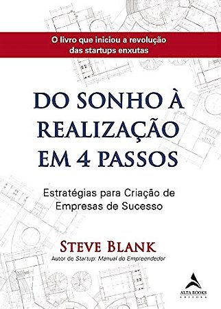Livro Do Sonho a Realizacao em 4 Passos - Blank
