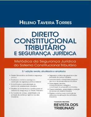 Livro Direito Constitucional Tributario e Seguranca Juridica - Torres