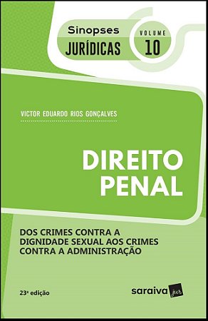 Livro Direito Penal - dos Crimes contra a Dignidade Sexual Aos Crimes contra a ad - Goncalves