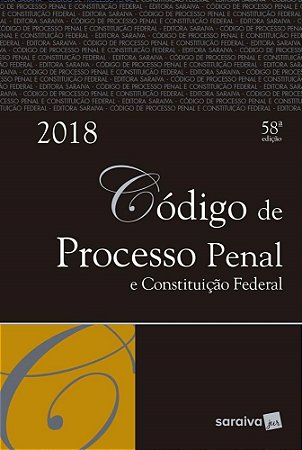 Livro Codigo de Processo Penal e Constituicao Federal - Editora Saraiva