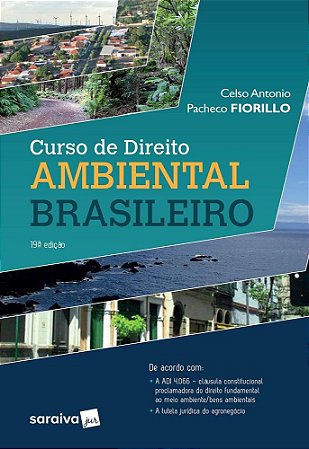 Livro Curso De Direito Ambiental Brasileiro - Fiorillo