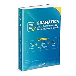 Livro Gramática para Concursos e Residencias em Saude - Ramanzini - Sanat