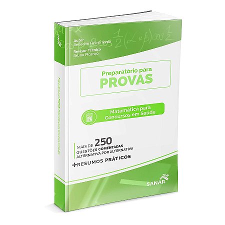 Livro Matematica para Concursos em Saude - Preparatorio P/ Provas - Ikeda