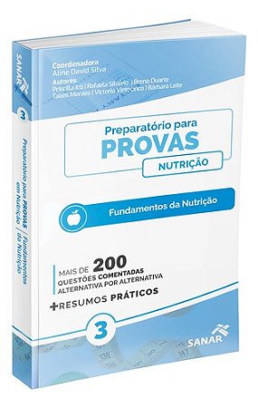 Livro Preparatório para Provas em Fundamentos da Nutrição - Ico - Sanar