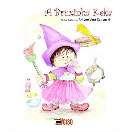 Livro A bruxinha Keka