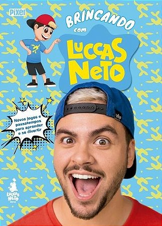 Livro Brincando com Luccas Neto - Neto