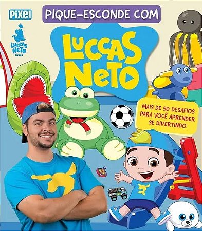 Livro Pique-esconde com Luccas Neto - Neto