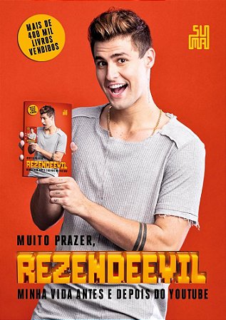 Livro Muito Prazer, Rezendeevil - Minha Vida Antes e Depois do Youtube - Rezendeevil