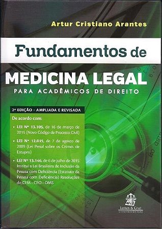 Livro Fundamentos de Medicina Legal para Academicos de Direito - Arantes