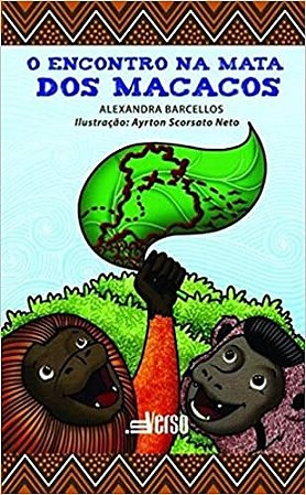 Livro O Encontro na Mata dos Macacos - Barcellos - Inverso