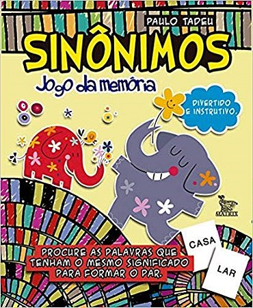 Sinonimos - Jogo da Memoria - Tadeu