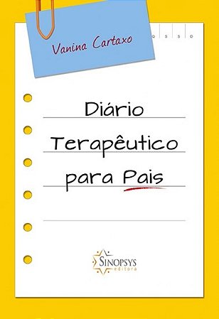 Livro Diário Terapêutico para Pais Cartaxo