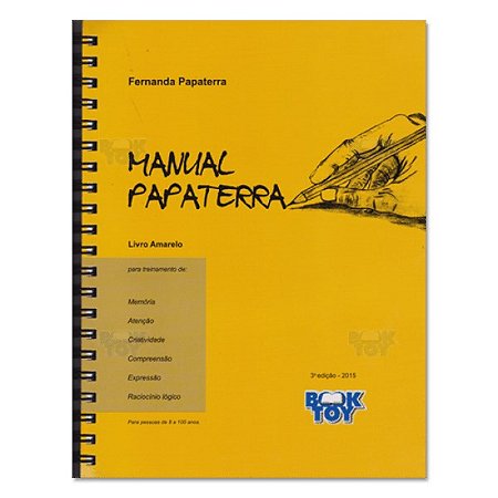 Livro Manual Papaterra Amarelo