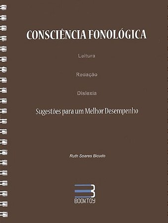 Livro Consciência Fonológica Leitura Redação Dislexia - Bicudo