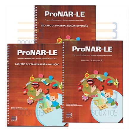 Livro Pronar Le Programa de Remediação com a Nomeção Automática Rápida e Leitura - Santos - Booktoy