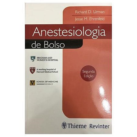 Livro Anestesiologia de Bolso