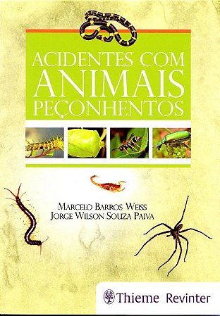 Livro Acidentes com Animais Peçonhentos