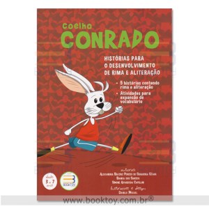 Livro Coelho Conrado: Histórias para o Desenvolvimento de Rima e Aliteração