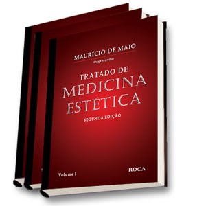 Livro Tratado de Medicina Estética De Maio 3 Volumes