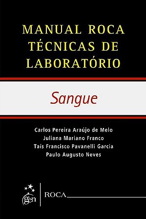 Livro Manual Roca Técnicas de Laboratório - Serie Sangue - Neves - Roca