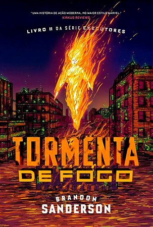 Livro Tormenta de Fogo - Sanderson - Aleph