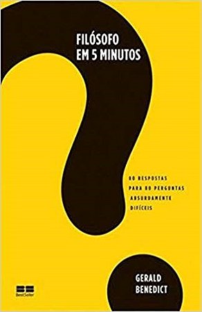 Livro Filosofo em 5 Minutos - Benedict
