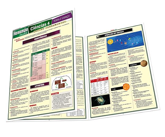 Livro Ciências 4 - Terra e Espaço - Resumão