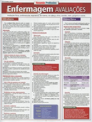 Livro Resumão Enfermagem Avaliações