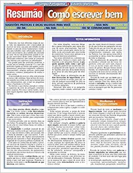 Livro Resumao - Como Escrever Bem - Martins