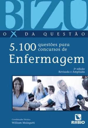 Livro Bizu de Enfermagem 5.100 Questões para Concursos
