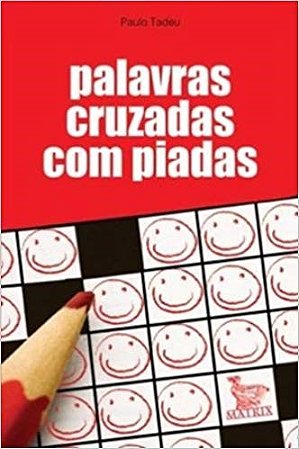 Livro Palavras Cruzadas com Piadas - Matrix