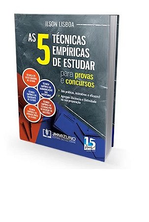 Livro 5 Técnicas Empíricas de Estudar para Provas e Concursos