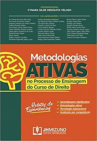 Livro Metodologias Ativas No Processo de Ensinagem do Curso de Direito - Coord.: Cynara Silde