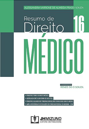 Livro Resumo de Direito Médico - Souza