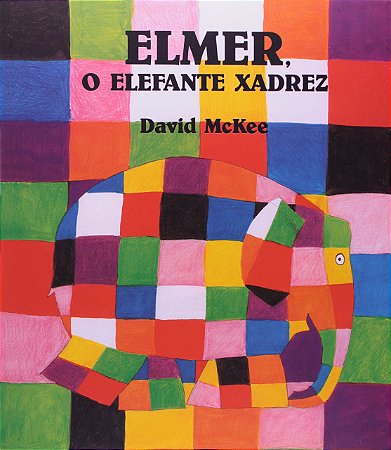 Livro Elmer o Elefante Xadrez  Mckee