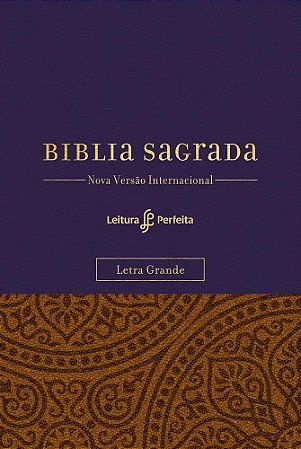 Livro Sua Biblia Letra Grande Capa Roxa - Thomas Nelson Brasil