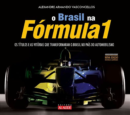 Livro Brasil Na Fórmula 1 -  Vasconcellos - Alaúde
