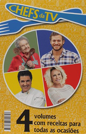 Livro Colecao Chefs Na tv - Braga/rangel/guedes