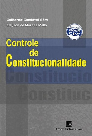 Livro Controle de Constitucionalidade - Goes / Moraes
