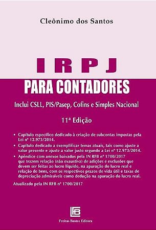 Livro Irpj para Contadores - Santos