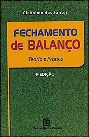 Livro Fechamento de Balanco - Santos
