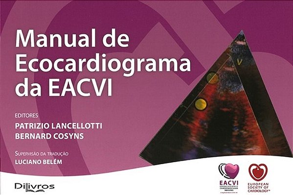 Livro Manual de Ecocardiograma da Eacvi  Lancellotti