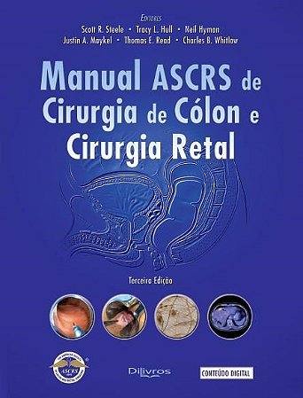 Manual de Ascrs de Cirurgia de Colon e Cirurgia Retal - Steele - Dilivros