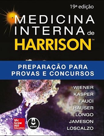 Livro Medicina Interna de Harrison Preparação para Provas e Concursos
