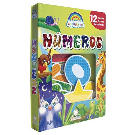 Livro Numeros - Col. Arco - Iris - Blu