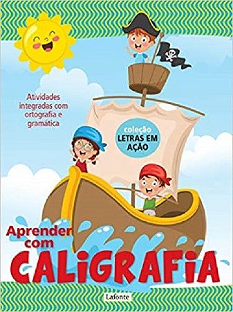 Livro Aprender com Caligrafia - Varios Autores